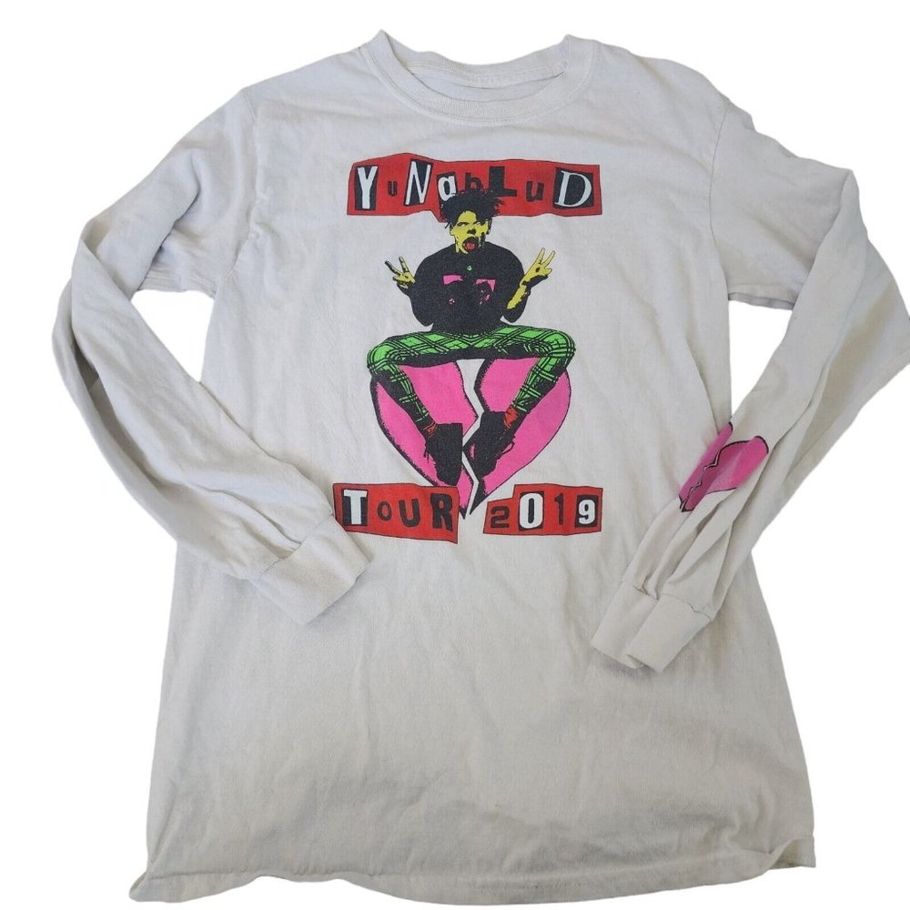 Young Blud 2019 Tour Shirt Long Sleeve Shirt White Small